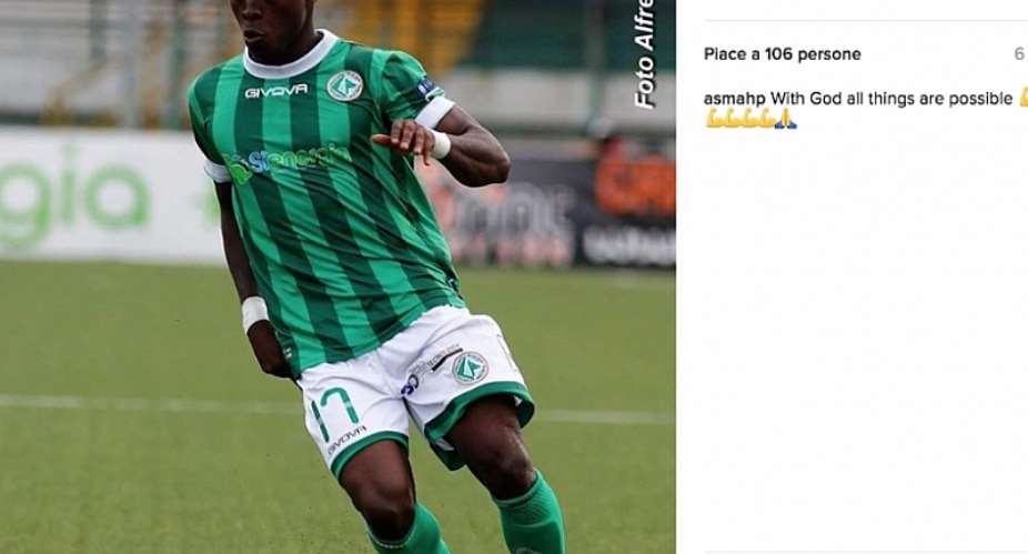 EX-Ghana youth defender Patrick Asmah eyes regular playing spot at Italian side Atalanta