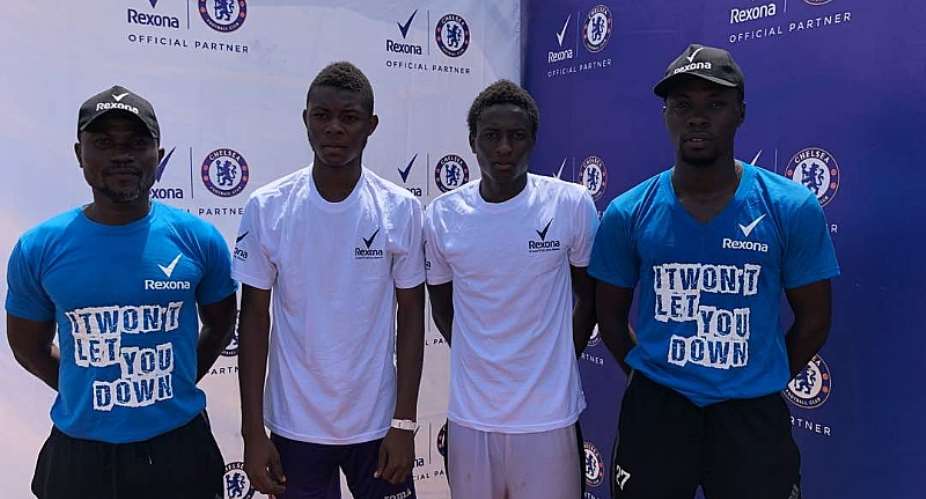 Aspiring Football Stars In Tamale Display Their Skills For A Chance In The Rexona Be The Next Champion Finals