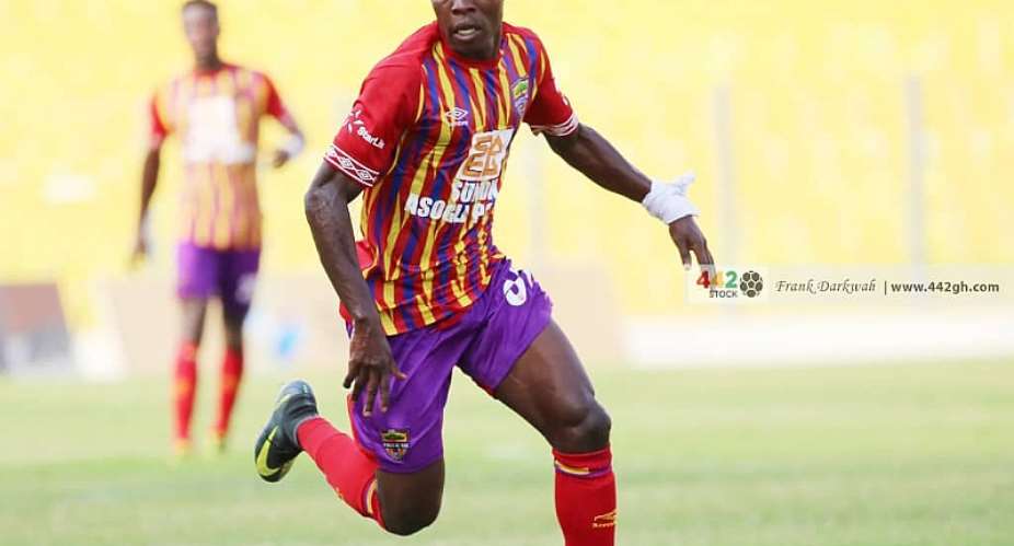 Sensational Ibrahim Salifu win 8th Man of the Match Award in Hearts of Oaks win over Medeama