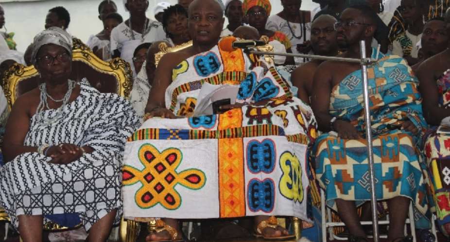 V/R: Pursue wisdom to enable you rule better – Togbe Afede tells newly installed Asogli chiefs, queens