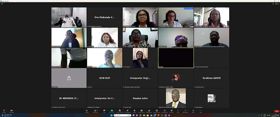 ECOWAS holds online consultation on ECOWAS Strategic Framework on Child Protection Systems Strengthening