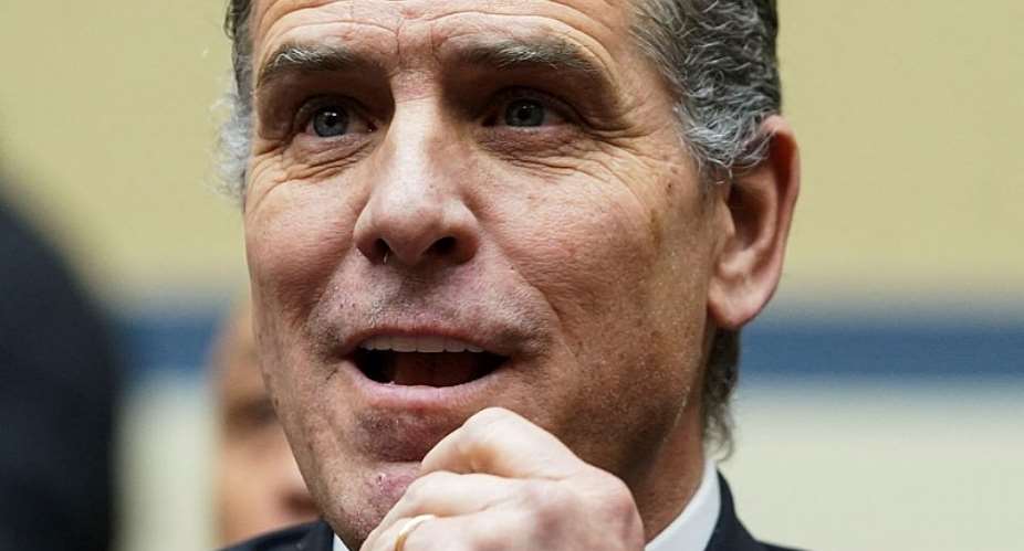 Hunter Biden, the son of US President Joe Biden