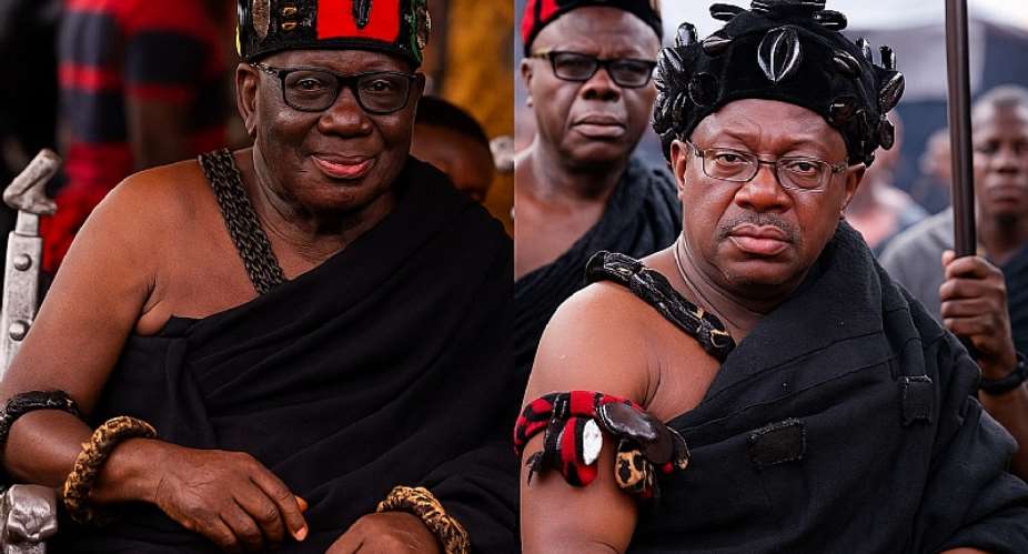 Manponhene and Kwawuhene are siblings.