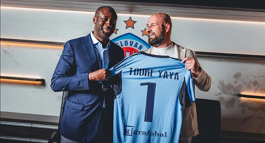 Yaya Toure lands first head coaching role with Slovakian champions Slovan Bratislava
