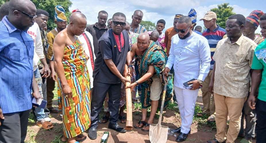 Tontokrom gets classroom block as sod cutting ceremony kicks off construction