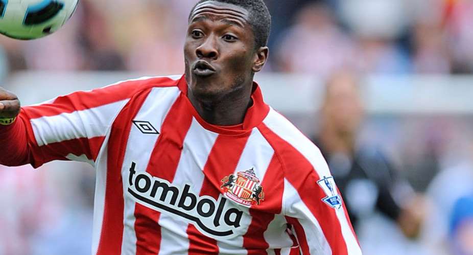 Asamoah Gyan reveals he 'wept' after leaving English side Sunderland