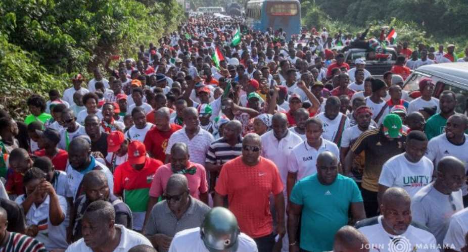 'NDC Unity Walk' Was A Thorn In NPP Flesh' - Organisers