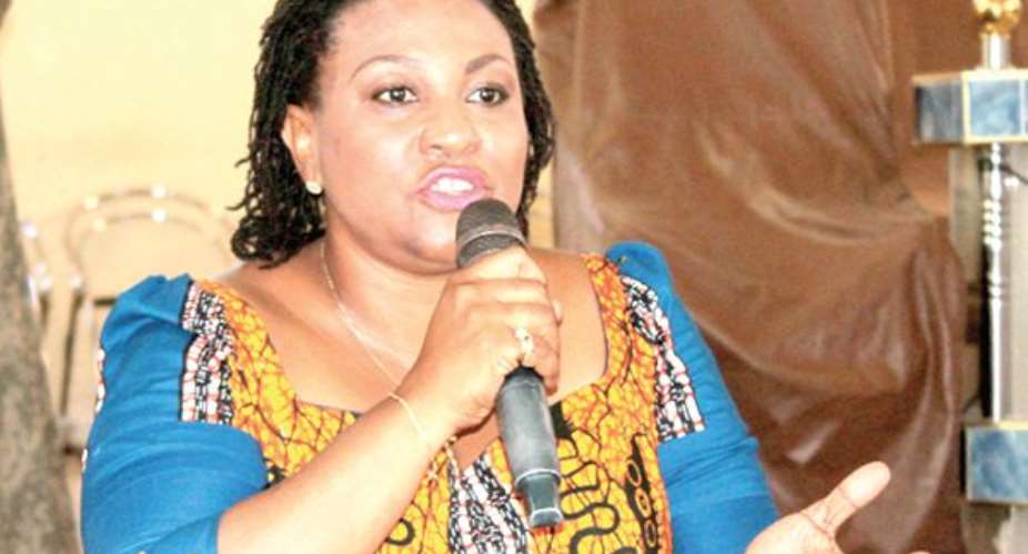 Chairperson of the National Commission for Civic Education (NCCE), Josephine Nkrumah