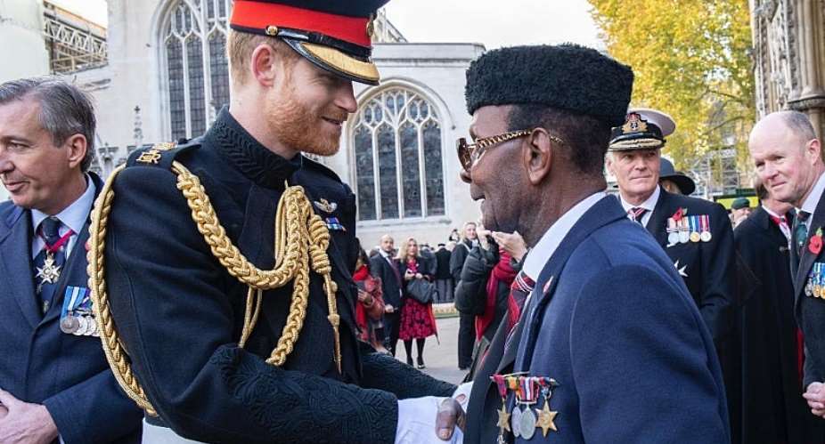 Prince Harry Endorses Pte Joseph Ashiteye Hammond