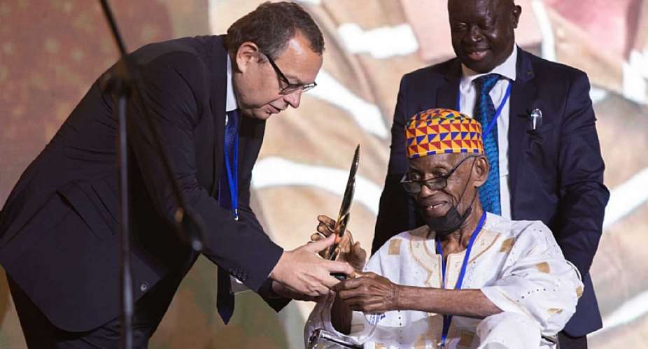 A good name is better than riches - Legendary Ghanaian broadcaster Joe Lartey bestowed with A Life in Sport award