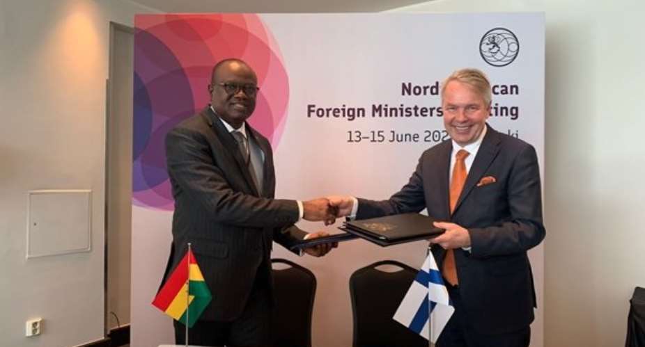 Ghana, Finland sign MoU to establish political consultations