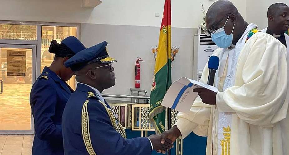 GAF inducts new Chief of Air Staff