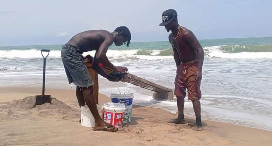 Galamsey gold rush: Brenu Akyinim students trade classrooms for risky beach mining