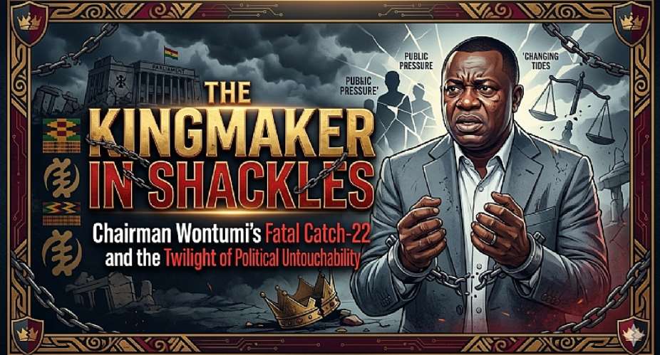 The Kingmaker In Shackles: Chairman Wontumi’s Fatal Catch-22 And The Twilight Of Political Untouchability