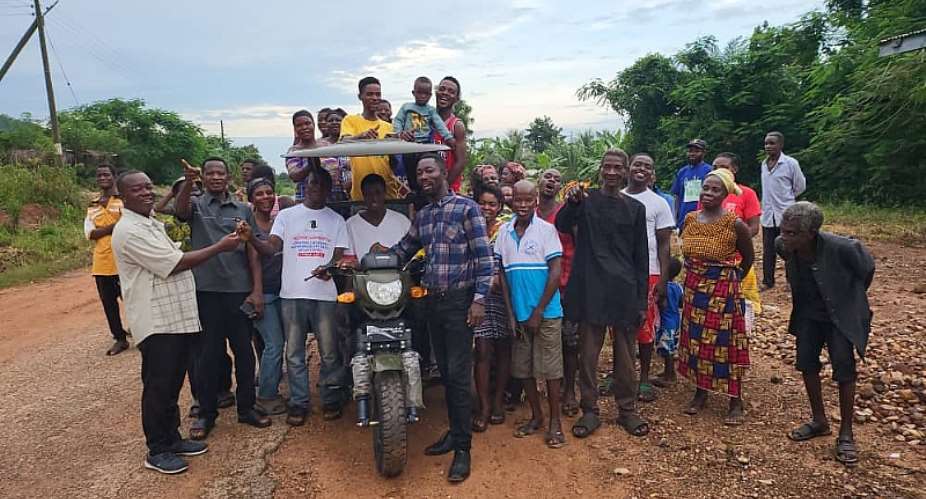 NDC deepens grassroots reorganization in South Dayi with Wegbe Camp/Wawase Engagement