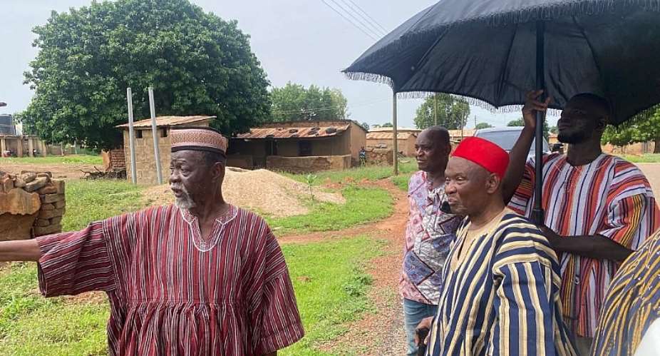 Nandom Naa leads land peace initiative, inspects disputed sites at St Theresa’s Hospital and Nandom Parish