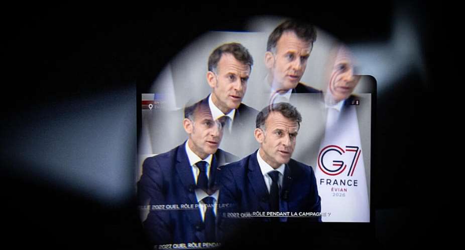 Macron said the Strait of Hormuz had to reopen -  Simon WOHLFAHRT / AFP