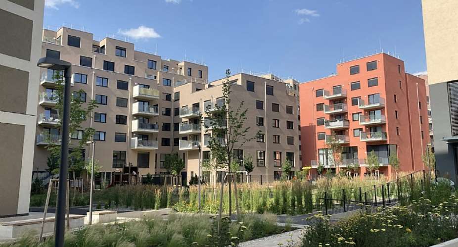 Housing in Vienna's new development area, Seestadt Aspern. - Source: Judith M. Lehner