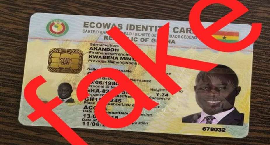 Ghana Cards Of Minority MPs  Circulating On Social Media Fake