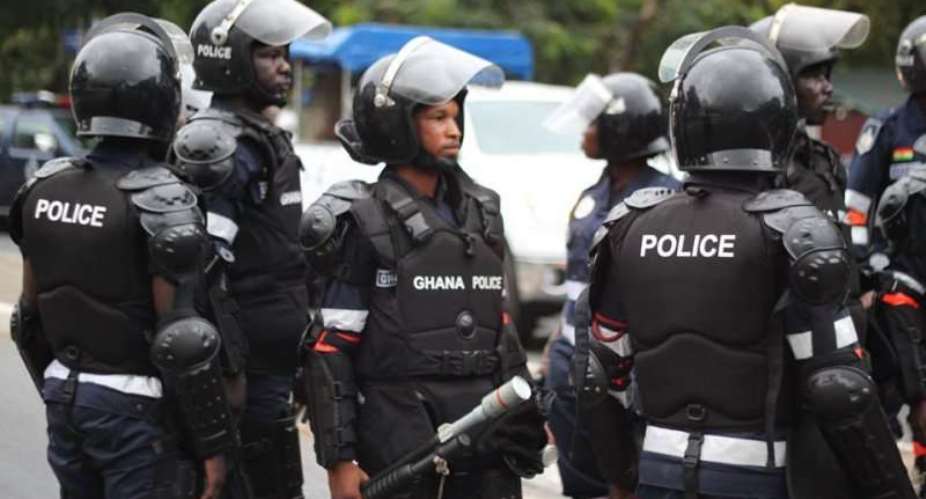 SHOCKING: Ghana Police Service only has 5000 bulletproof vests for over 40,000 officers
