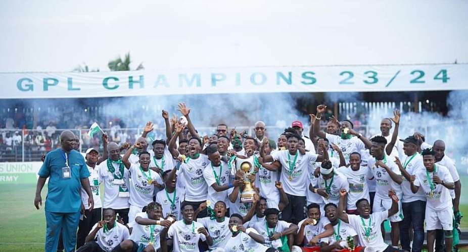FC Samartex crowned champions of 2023/24 Ghana Premier League season PICTURES