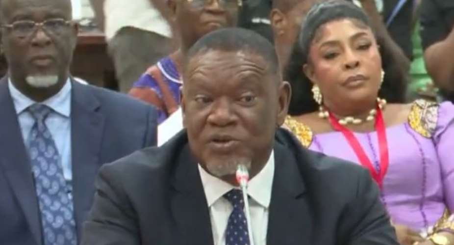 Supreme Court nominee, Justice Senyo Dzamefe