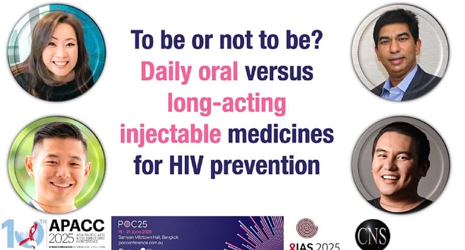 To be or not to be? Daily oral versus long-acting injectable medicines for HIV prevention