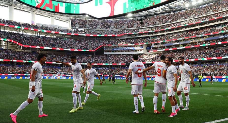 Iran and New Zealand square off at the Los Angeles Stadium for the 2026 World Cup on June 15, 2026. -  Matthew Childs, Reuters