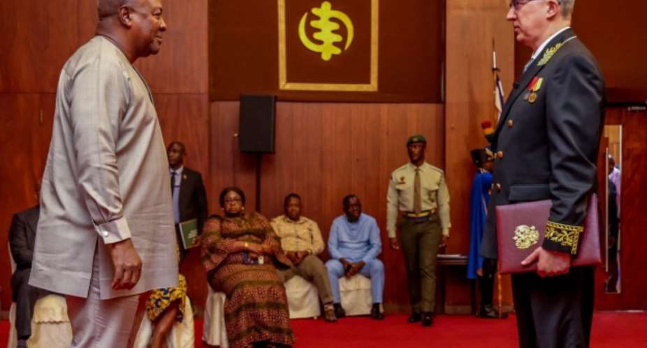 Mahama receives credentials from new Russian Ambassador