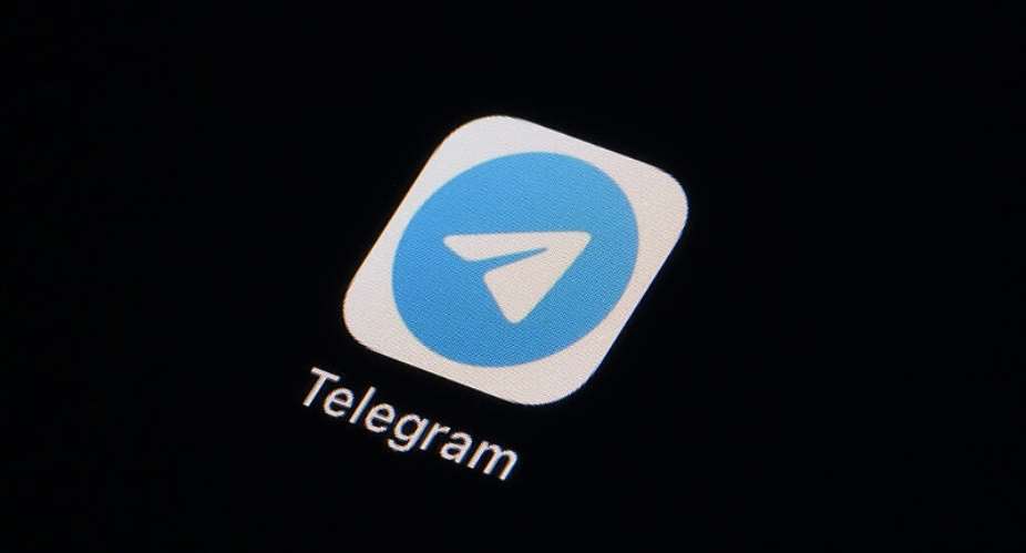 The icon for the instant messaging Telegram app is seen on a smartphone, Tuesday, Feb. 28, 2023. -  Matt Slocum, AP