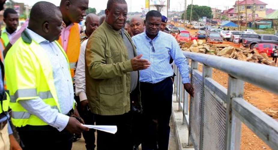 Madina-Adenta Footbridges Are Disability Friendly, 100 Safe —Minister