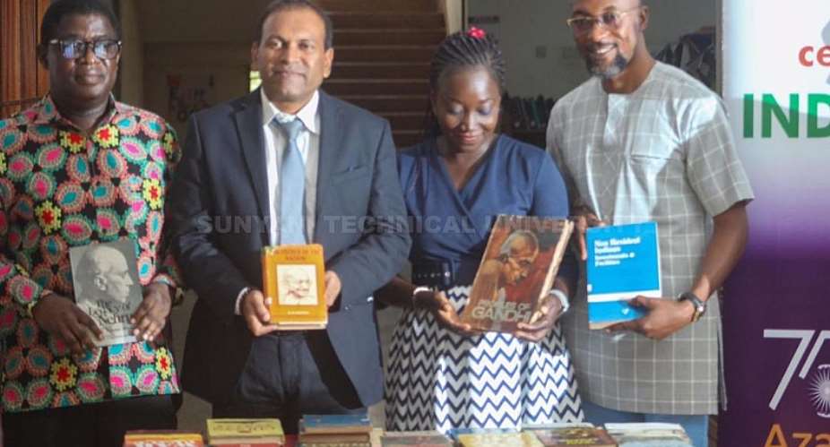 Indian High Commissioner visits Sunyani Technical University