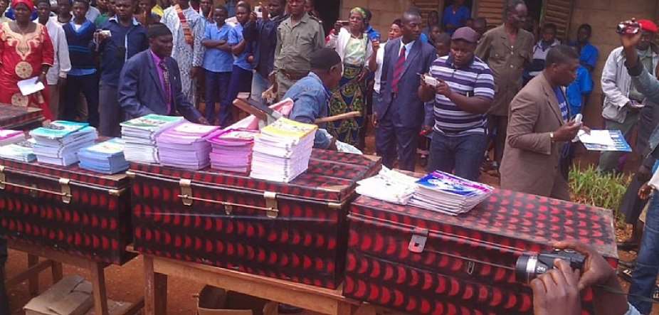 Cameroon Afowiri Fondzenyuy embarks on projects to give back to communities in Cameroon