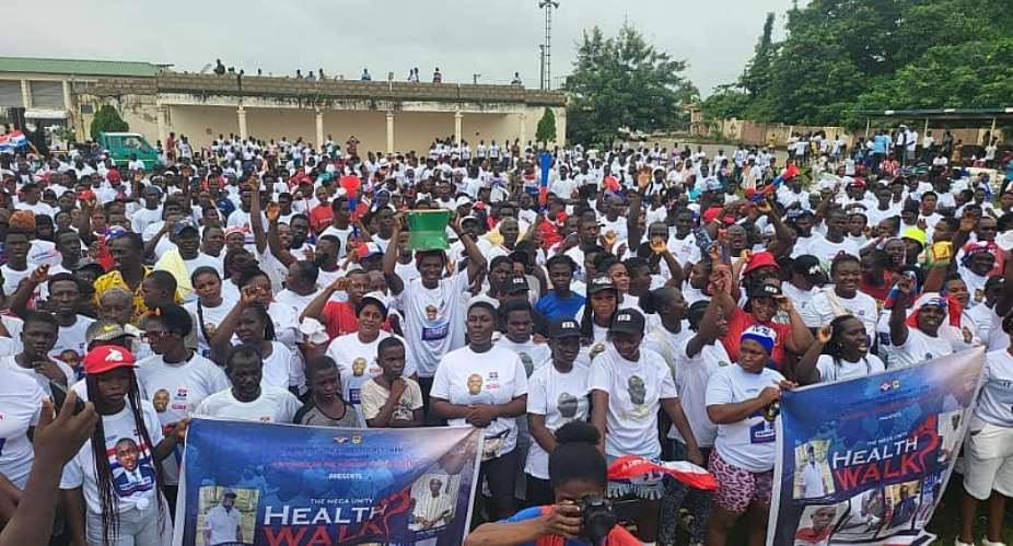 Election 2024: Akim Swedru NPP holds peace and unity walk