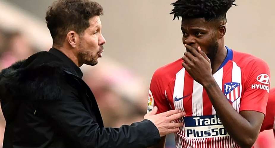 Diego Simeone will get the best out of you - Thomas Partey lauds Atletico Madrid coach
