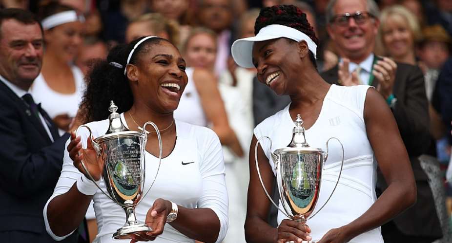 Getty ImagesImage caption: Serena and Venus Williams have won the Wimbledon womens doubles title six times
