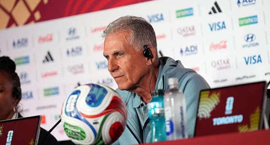 Ghana head coach Carlos Queiroz