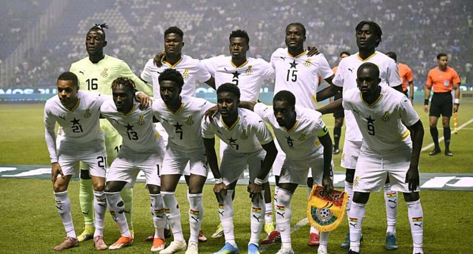 A national squad from Ghana will compete at the World Cup for the fifth time. - AFP - ALFREDO ESTRELLA