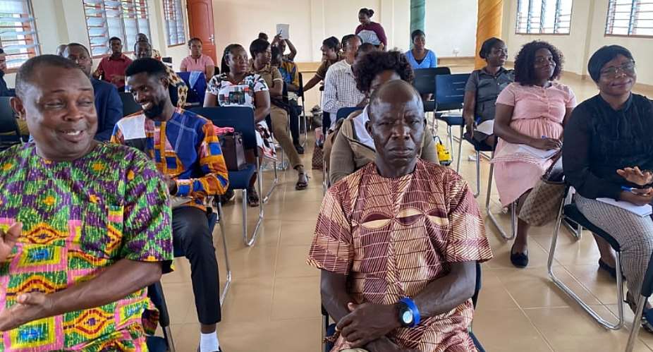 Participants at the training workshop at Kpando
