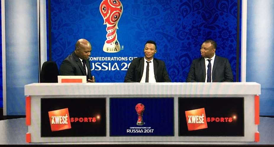 FIFA CONFEDERATION CUP: Former Ghana international John Paintsil begins punditry job on Kwese Sports