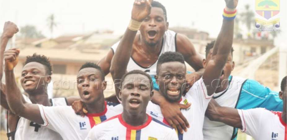 MTN FA Cup: Young Wise 0-1 Hearts of Oak- Hearts skew past sorry Wise side