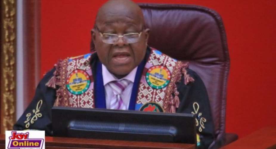 Shun acts of stealing, dishonesty - Speaker entreats Ghanaians