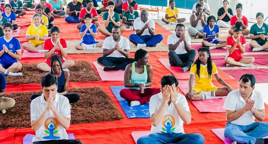 DPSI Ghana Marks International Yoga Day