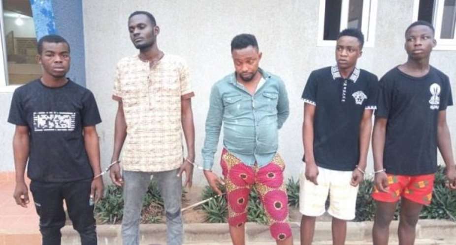 5 Nigerians Nabbed For Allegedly Raping Woman In Robbery Attack