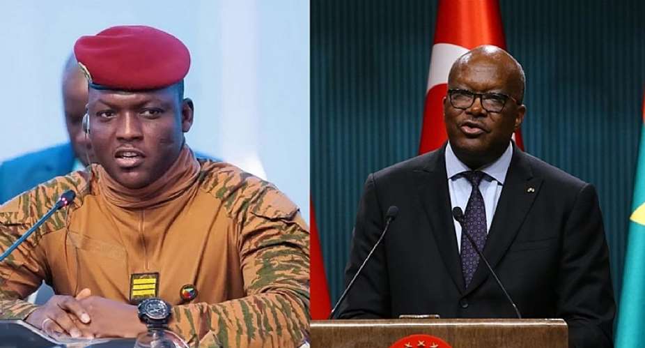 Ibrahim Traore and Roch Marc Christian Kabore