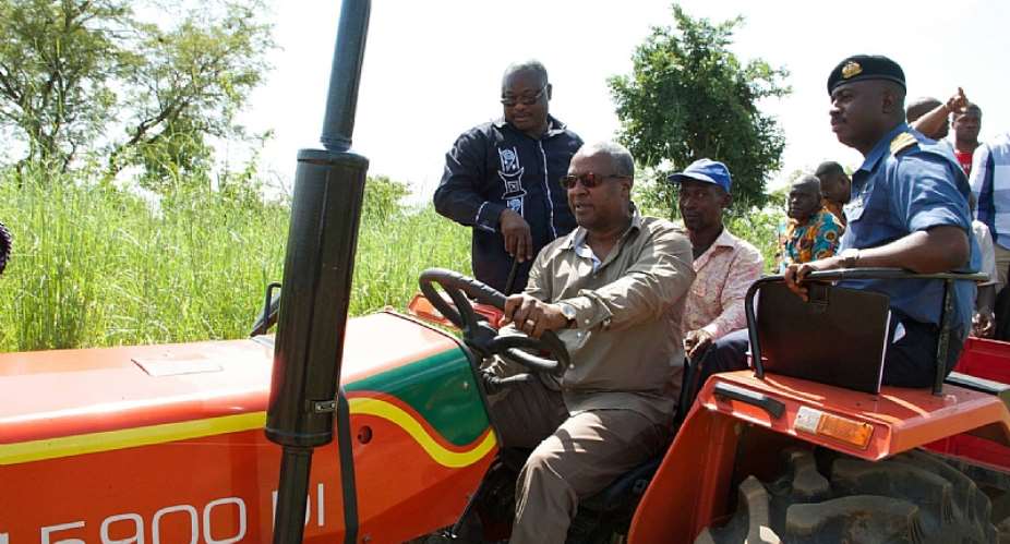 Mahamas vision on agriculture and agribusiness