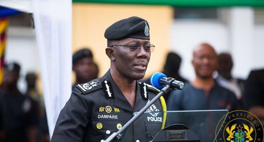 Inspector General of Police Dr. George Akuffo Dampare
