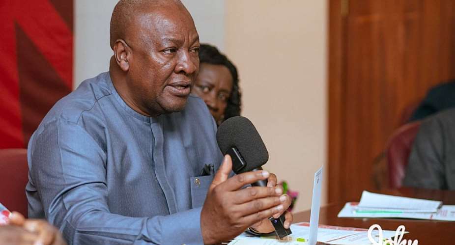 Former President John Dramani Mahama