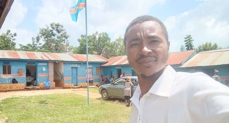 Congolese journalist Néhémie Paluku, a correspondent with Congo 1 and the state-owned Congolese Press Agency, says he was assaulted along with Venus FM reporter Esaïe Mbusa on June 3, 2024. (Photo: Néhémie Paluku)