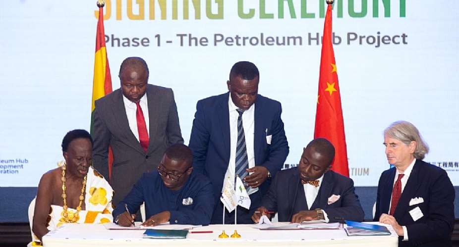 Ghana signs US$12billion deal for first phase of Petroleum Hub Project